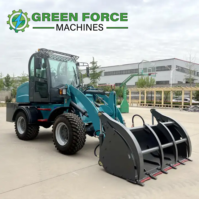 Best Ev3300l Electric Wheel Loader Green Force Machines 3199